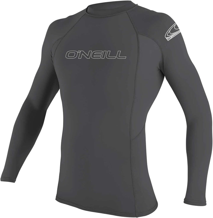 O'Neill Wetsuits Kinder Shirt BASIC SKINS L/S CREW L Rauch, L Rauch