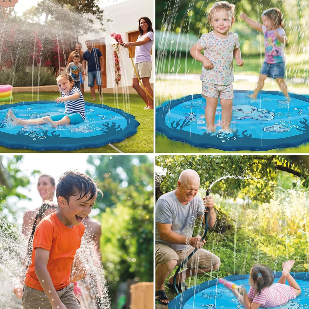 Super Splash® | Kinder Wasserspielgeräte | Pool mit Wasserdüsen | Kinder-Teppichspielzeug für drauss