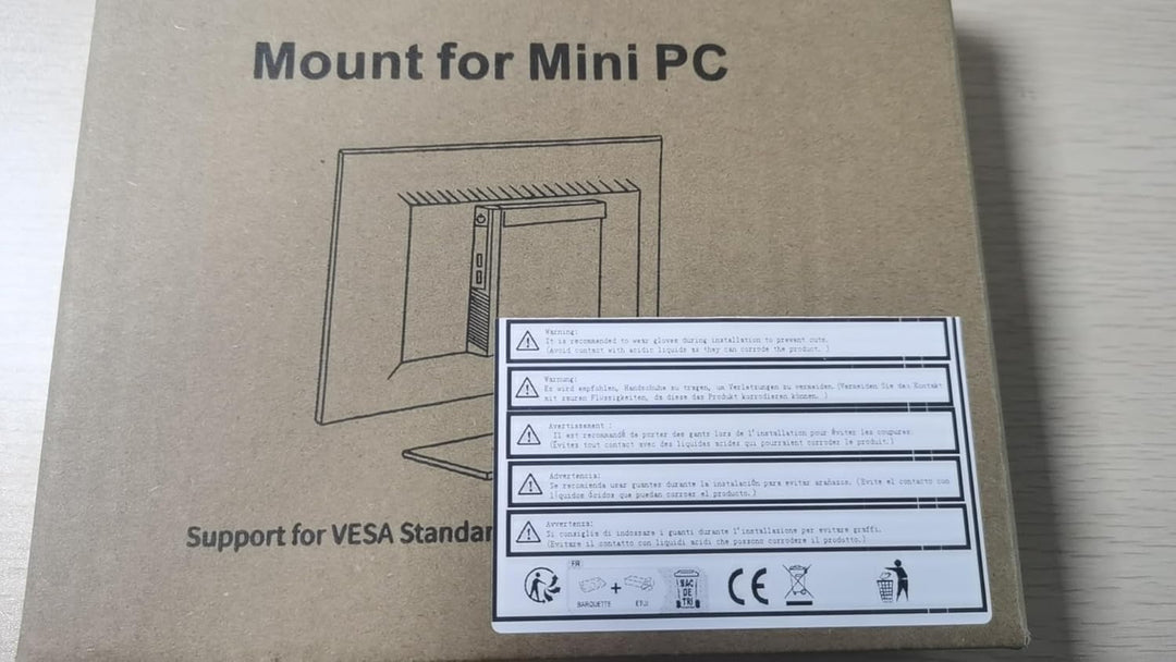 Halterung für Dell Optiplex Micro Mini PC Halterung VESA/Wand /Unter Schreibtisch Halterung für Dell