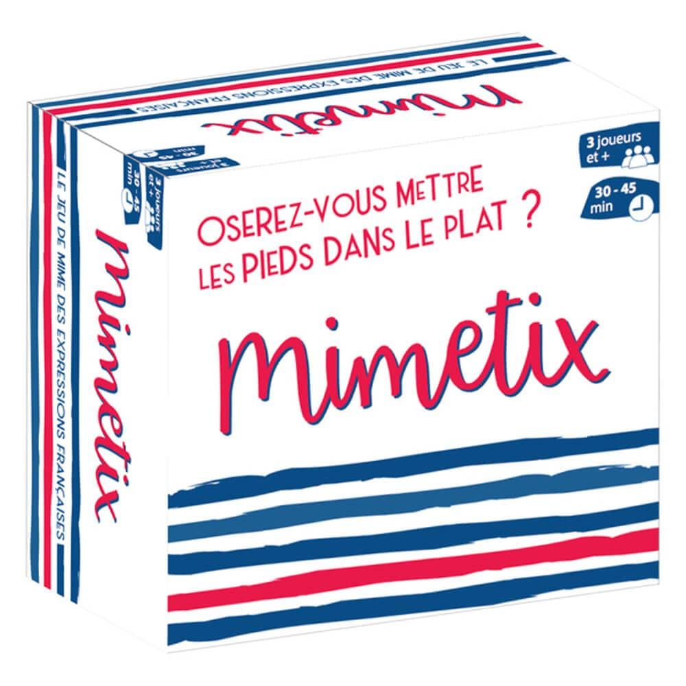 Mimetix – Die Nummer 1 für Pantomime – Gesellschaftsspiel – 500 Karten
