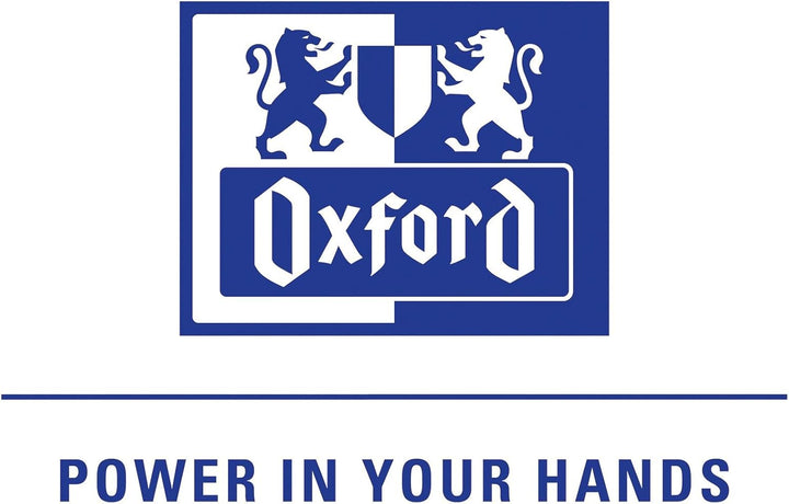 Oxford Touch Collegeblock A4 liniert mit Doppelrand, 80 Blatt, aqua, 10 Stück Single, Single