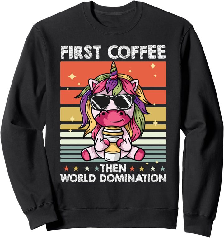 Einhorn Sonnenbrille Fantasy Regenbogen Pferd - Unicorn Sweatshirt