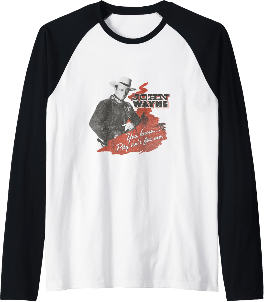 John Wayne Schade ist nichts für mich Raglan