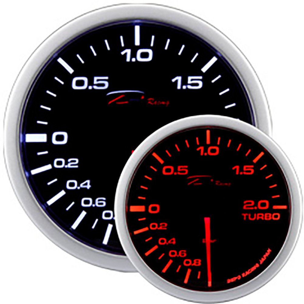Depo Racing WA-Series Instrument - Turbodrück +2,0>1 bar - 52mm