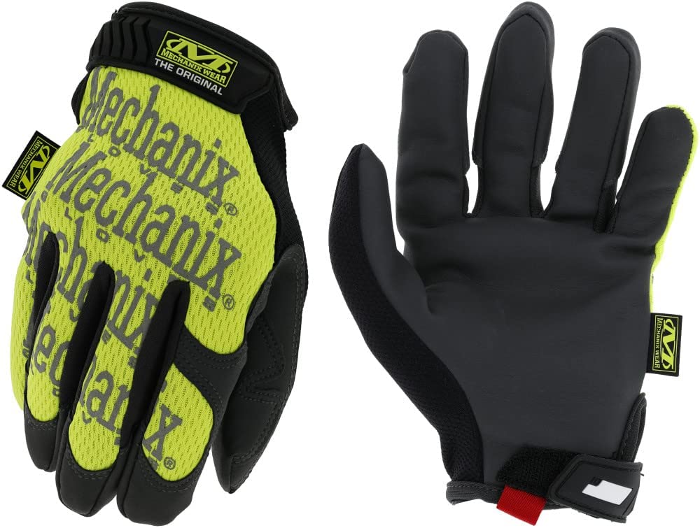 Mechanix Wear Hi-Viz Original® Arbeitshandschuhe (Small, Fluoreszierendes Gelb) Fluoreszierendes Gel