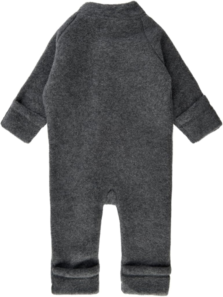 Mikk-line Walkoverall | Wollwalk Overall für Baby und Kleinkind | Schlafanzug Aus 95% Wolle - 100% M