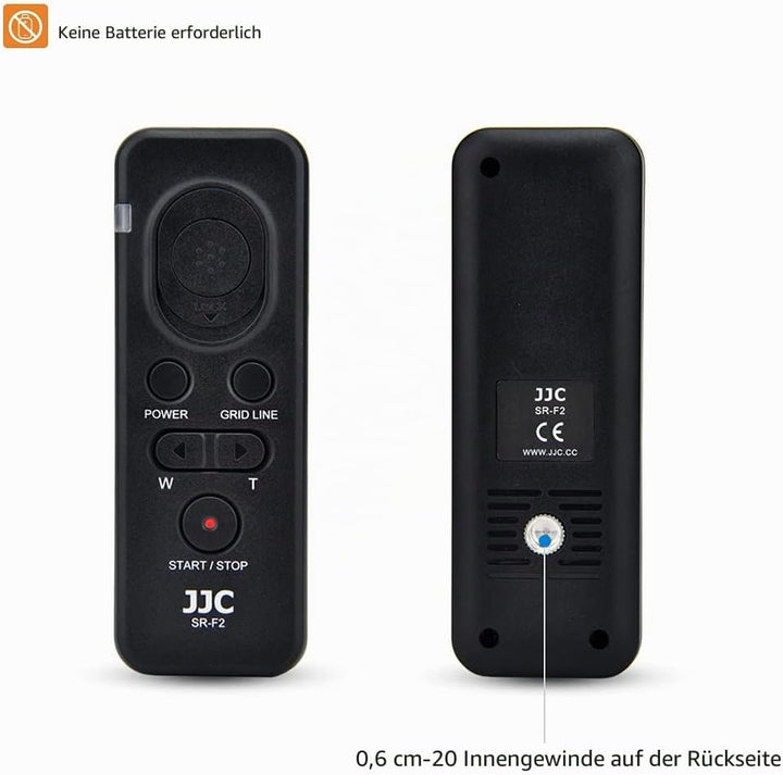 JJC RM-VPR1 Kabelfernbedienung mit Multi-Terminal-Kabel, Fernbedienung für Sony RX0M2 RX100VII RX10I