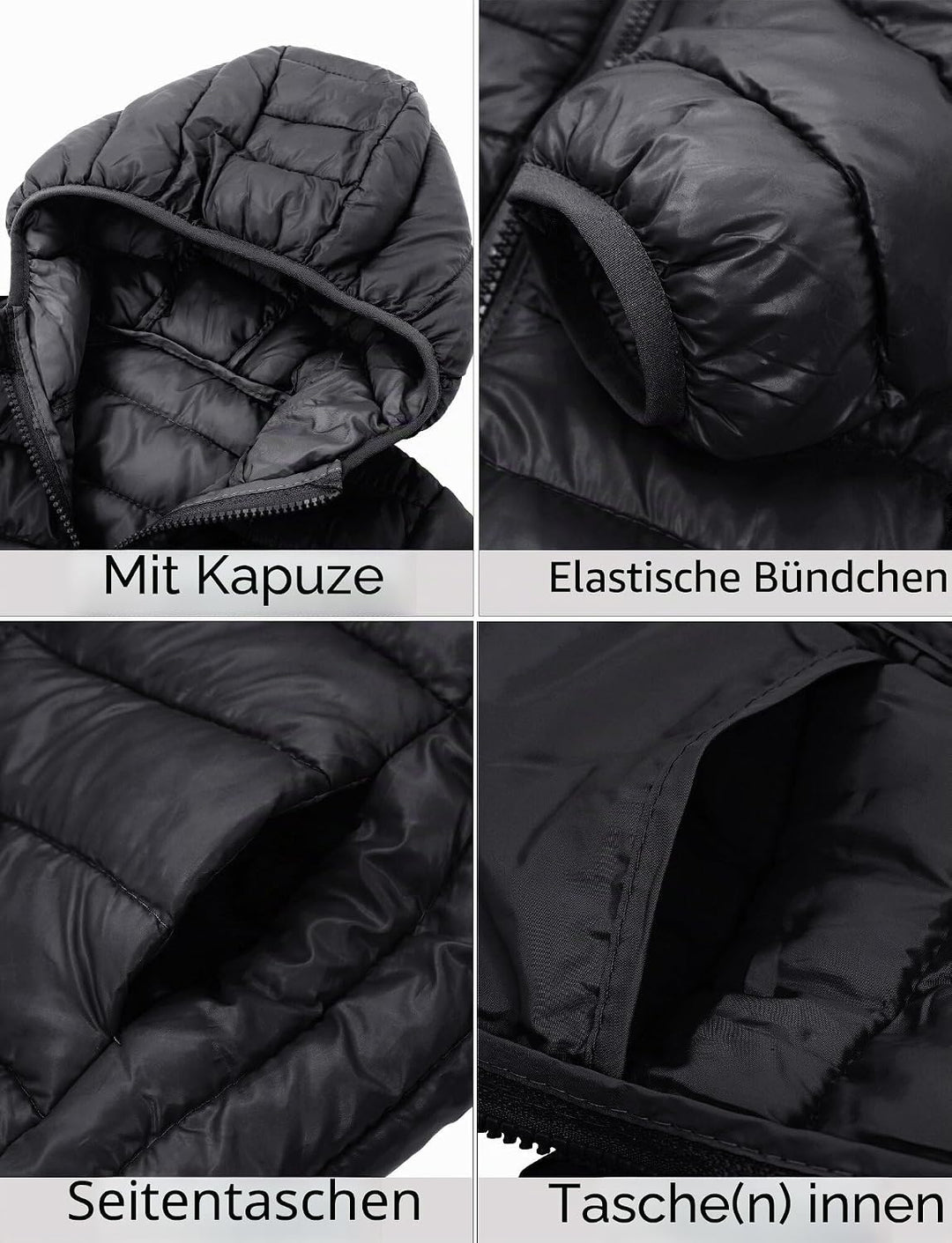 AIEOE Baby Mädchen Daunen Jacke mit Kapuze Mantel Schneeanzug Warmhalten Niedliches kleines Mädchen