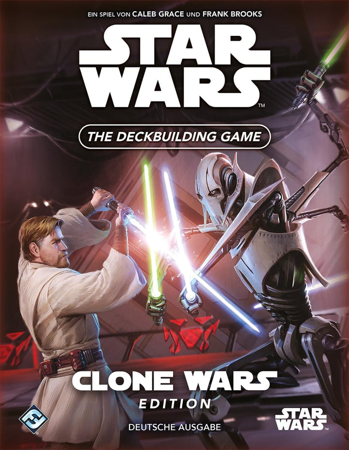 Fantasy Flight Games, Star Wars: The Deckbuilding Game – Clone Wars Edition, Kennerspiel, Kartenspie