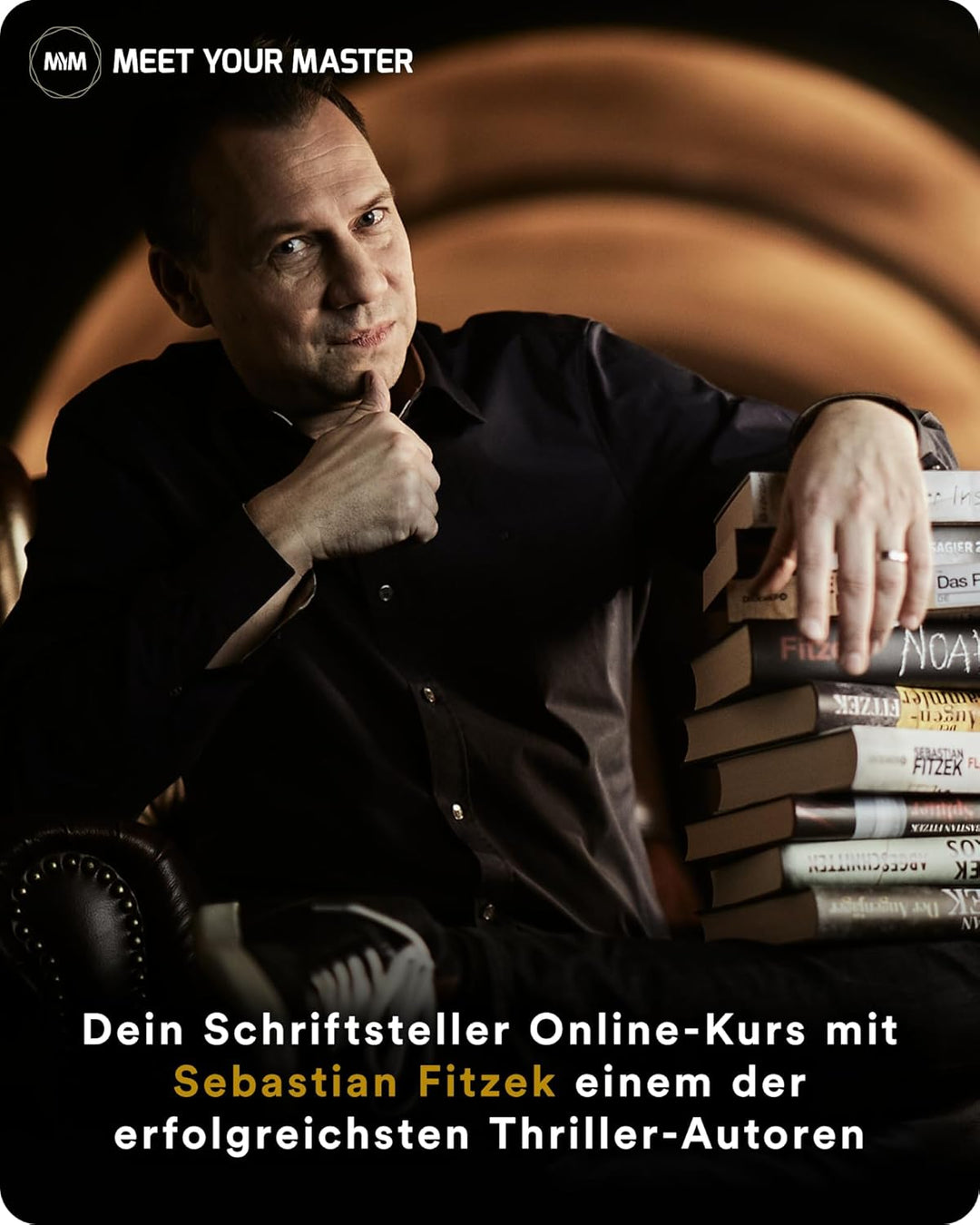 Geschenkbox Sebastian Fitzek: 8 Stunden Online-Kurs - So schreibst du dein eigenes Buch + umfangreic