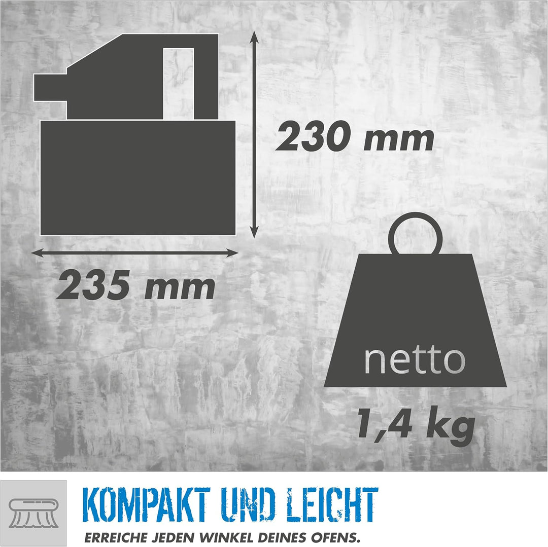 Güde Aschesauger GA 4-600.1 17015, Aluminium, Kunststoff, Blau, Schwarz, 600 W