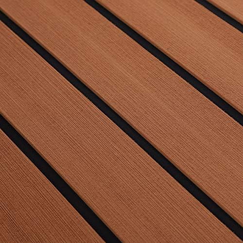 Bootsbodenmatte, Eva Teak Decking Pad, rutschfeste Eva Teak Decking Sheet Bootsboden Passend für Yac