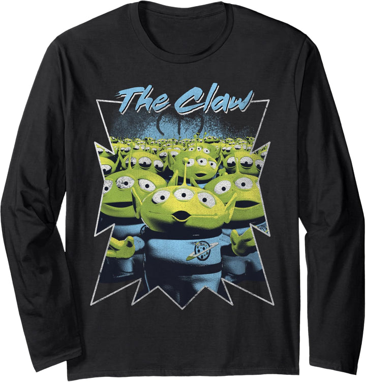 Disney Pixar Toy Story Aliens Geometric Portrait Langarmshirt