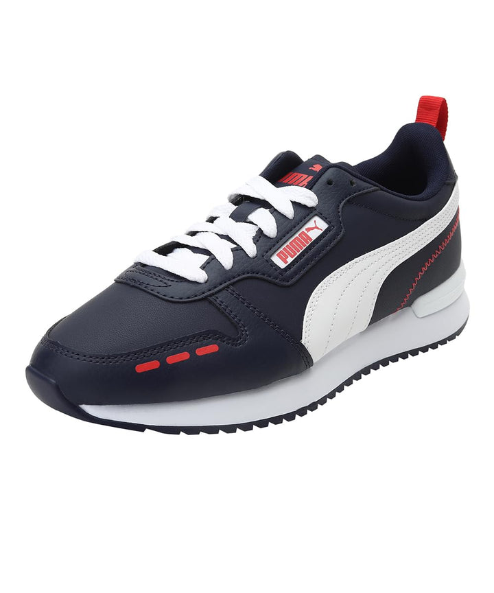 PUMA Unisex R78 Sl Sneaker, 40 EU Peacoat Puma White