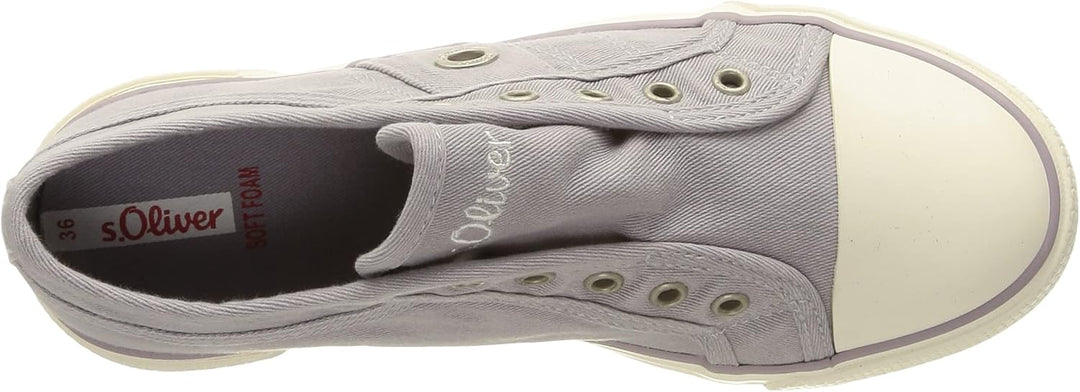 s.Oliver Mädchen 5-5-44200-28 Sneaker 34 EU Lilac, 34 EU Lilac