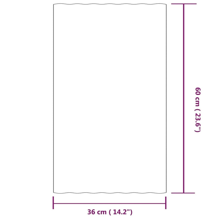 Susany 36 x Dachpaneel Paneele Bedachungsmaterial Dachplatten 60 x 36 cm (L x B) für Schuppen, Stall