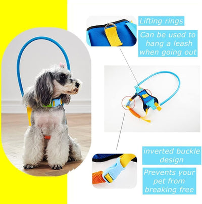 143 Blind Dog Halo Harness Guiding Device, Robuster, langlebiger Korrosionsschutzring für Blinde Hau