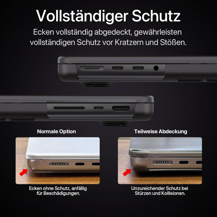 Soonjet für MacBook Pro 14 Hülle (2024-2021) M4-M1 Pro/Max Farbe Passend A3112 A3185 A3401 A2992 A29