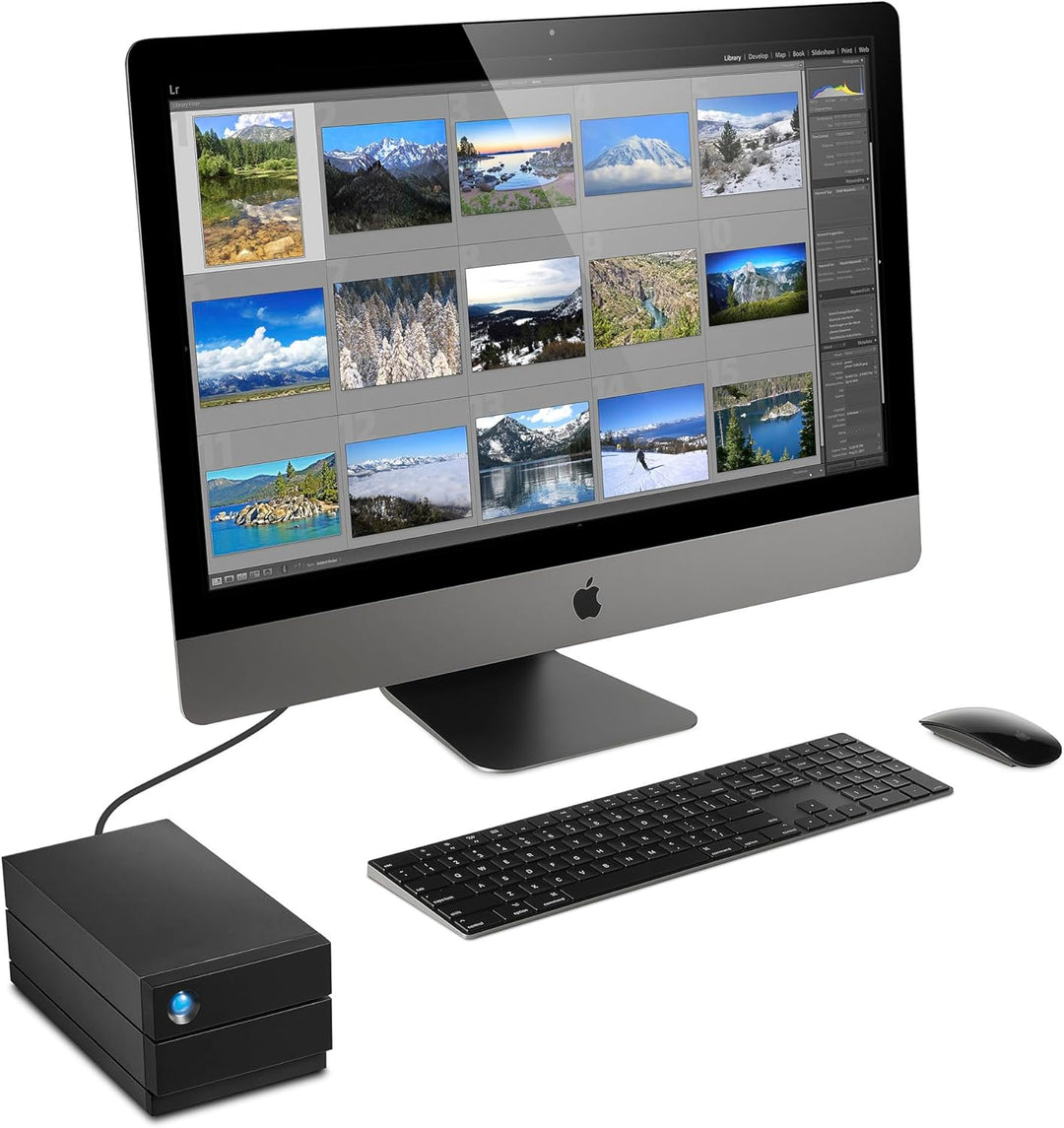 LaCie 2big RAID Enterprise HDD 36TB externe Festplatte, 3.5 Zoll, RAID 0/1, PC & Mac, inkl. 5 Jahre