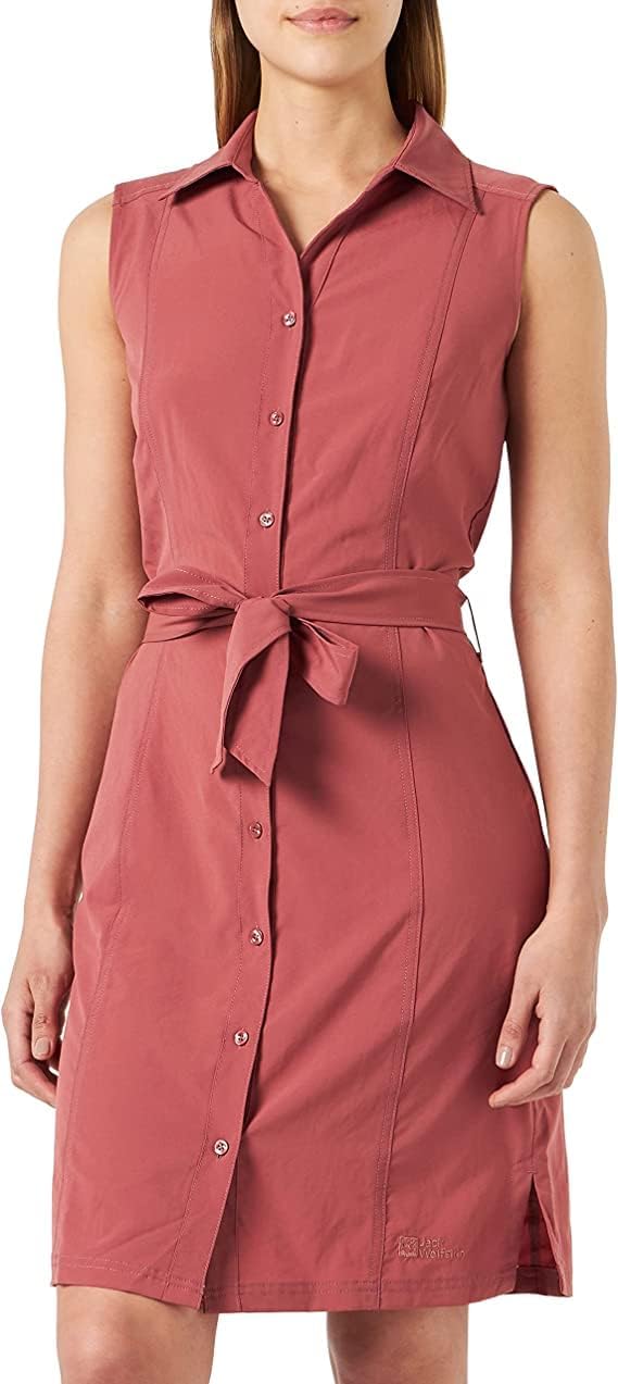 Jack Wolfskin Damen Sonora Dress Kleid L Apple Butter, L Apple Butter