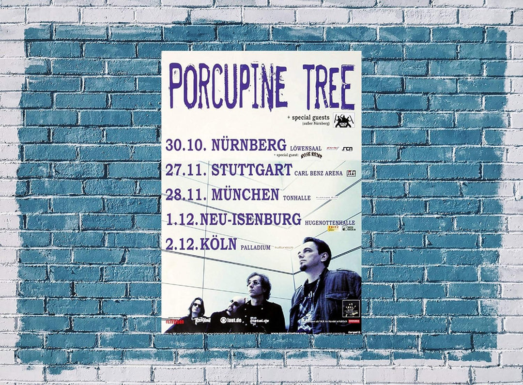 Porcupine Tree - The Incident, Tour 2009 » Konzertplakat/Premium Poster | Live Konzert Veranstaltung