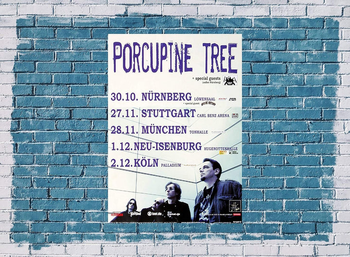 Porcupine Tree - The Incident, Tour 2009 » Konzertplakat/Premium Poster | Live Konzert Veranstaltung