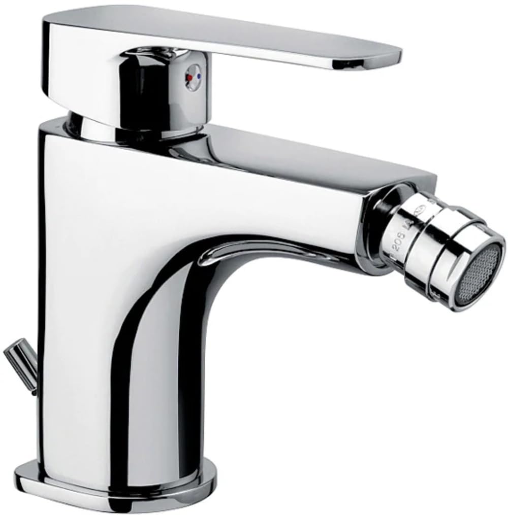 NEU BIDET ARMATUR BAD Einhandmischer MIT Ablaufgarnitur SLY SY135 CR PAFFONI