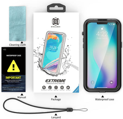 AICase für iPhone 14 Wasserdicht Hülle mit MagSafe Unterstützung, (6.1") 360 Grad Schutz Outdoor Run