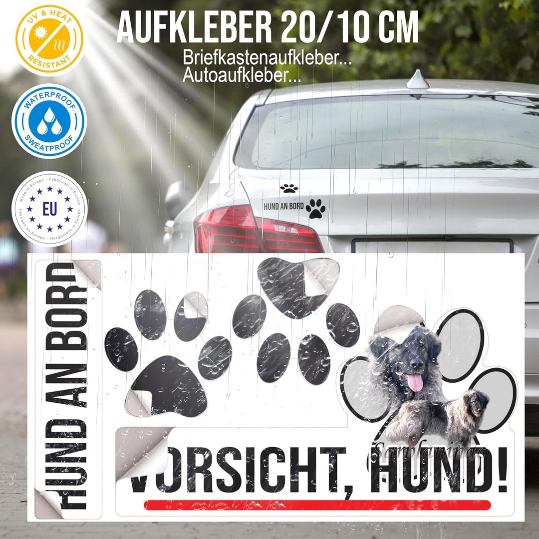 hier wache ich hund Sarplaninac 29/18 cm 300 Modern, 300 Modern