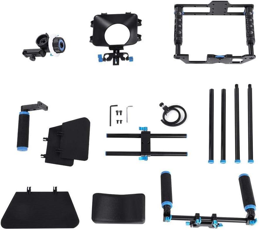 Professionelles Kit für das Erstellen von Filmvideosystemen, Schulterstabilisator für DSLR-Kameras m