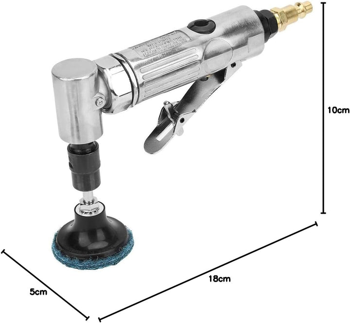 Pneumatischer 1/4 '' Druckluft-Druckluft-Druckluft-Schleifer, Industriequalität 90 Grad, mit 2-Zoll-