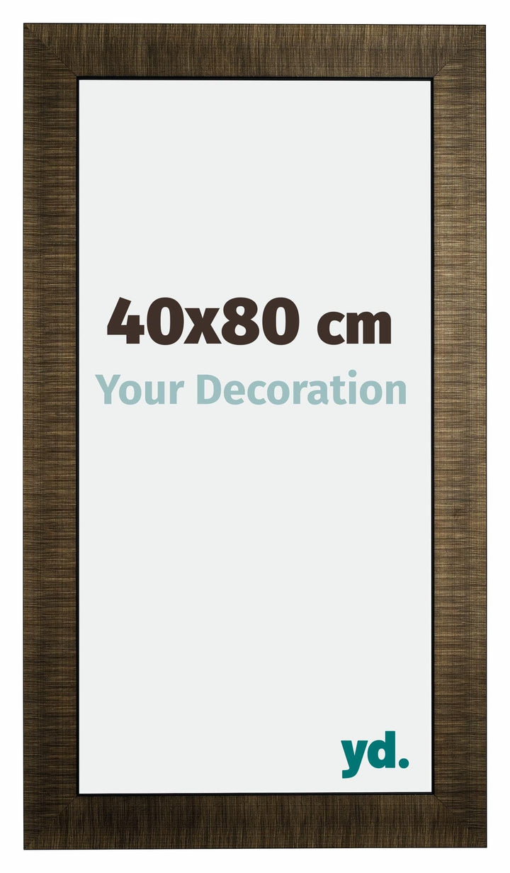 yd. Your Decoration - Bilderrahmen 40x80 cm - Bilderrahmen aus Holz mit Acrylglas - Antireflex - Aus