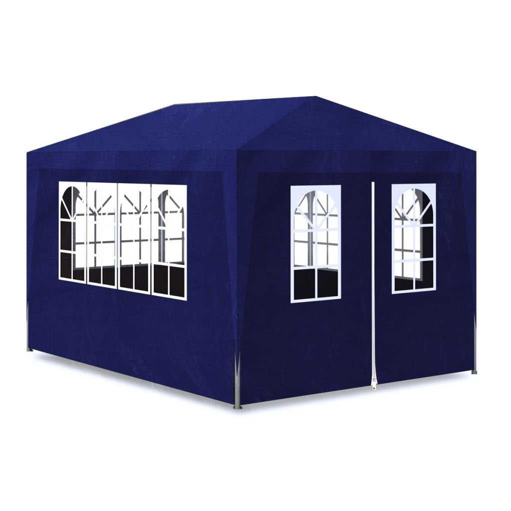 Tidyard Gartenpavillon Partyzelt mit 4 Wände, Wasser- und Wetterfest, für Garten/Party/Hochzeit/Pick