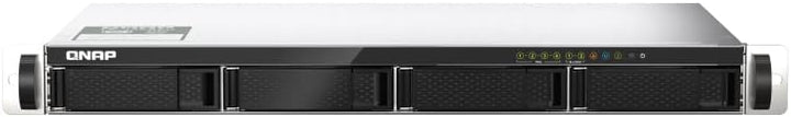 Qnap TS-435XeU-4G Rackmount-NAS mit 4 Einschüben 2,5GbE/10GbE-Konnektivität, M.2 NVMe SSD-Caching Bu