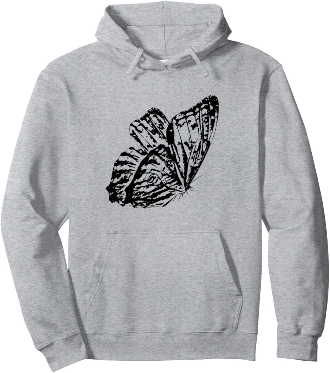 Schmetterling Motiv Falter bunte Insekten Schmetterlinge Pullover Hoodie