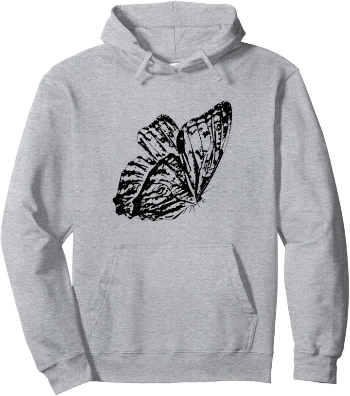 Schmetterling Motiv Falter bunte Insekten Schmetterlinge Pullover Hoodie