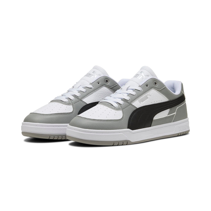 Puma Unisex Puma Caven 2.0Sneaker 38 EU Puma White Puma Black Gray Echo, 38 EU Puma White Puma Black