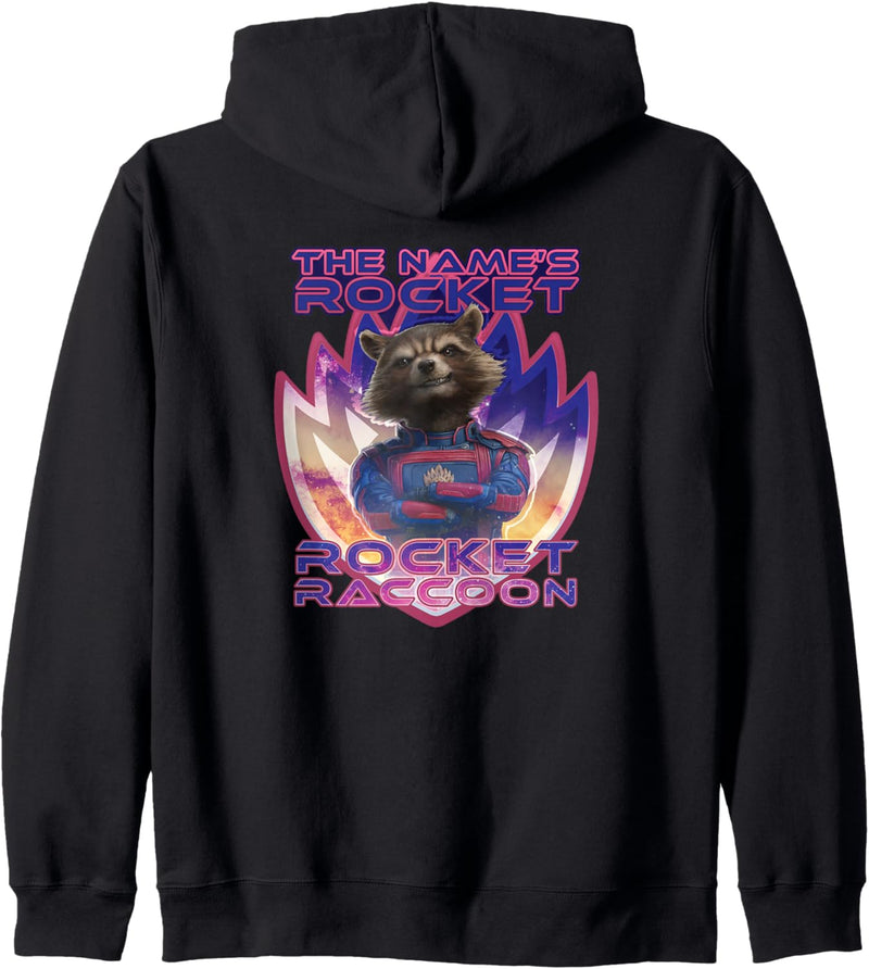 Marvel Guardians of the Galaxy 3 The Name’s Rocket Raccoon Kapuzenjacke