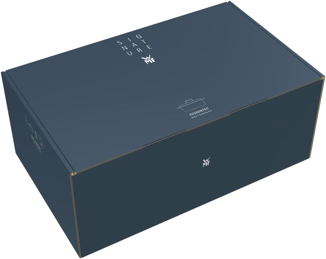 WMF Fusiontec Mineral Multi-Bräter 38 cm, Perfektes Braten, Homogene Kochergebnisse, Kratzfest, Einf