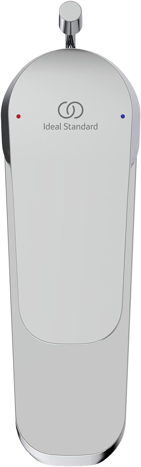 Ideal Standard B1713AA Ceraflex Waschtischarmatur Grande mit Zugknopf-Ablaufgarnitur mit Ablaufgarni