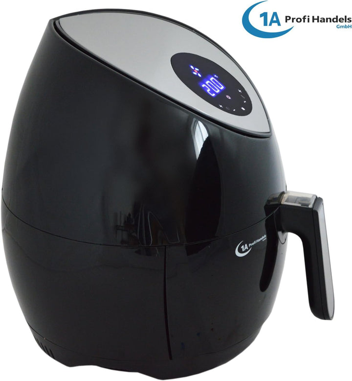 FRITTEUSE OHNE FETT HEISSLUFT-FRITTEUSE DIGITAL MULTI FRITTEUSE HEISSLUFT ECO-AIR-PROFI DC-1400W-1 w