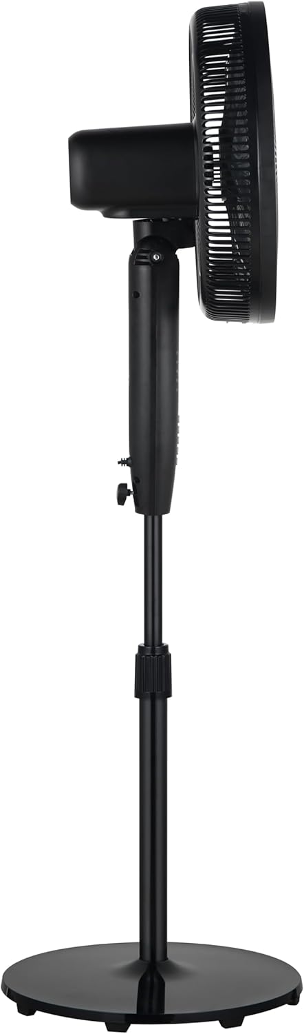Beko - EFS6700B - Standventilator, 50 W, 3 Geschwindigkeiten, Höhe und Neigung verstellbar - Schwarz