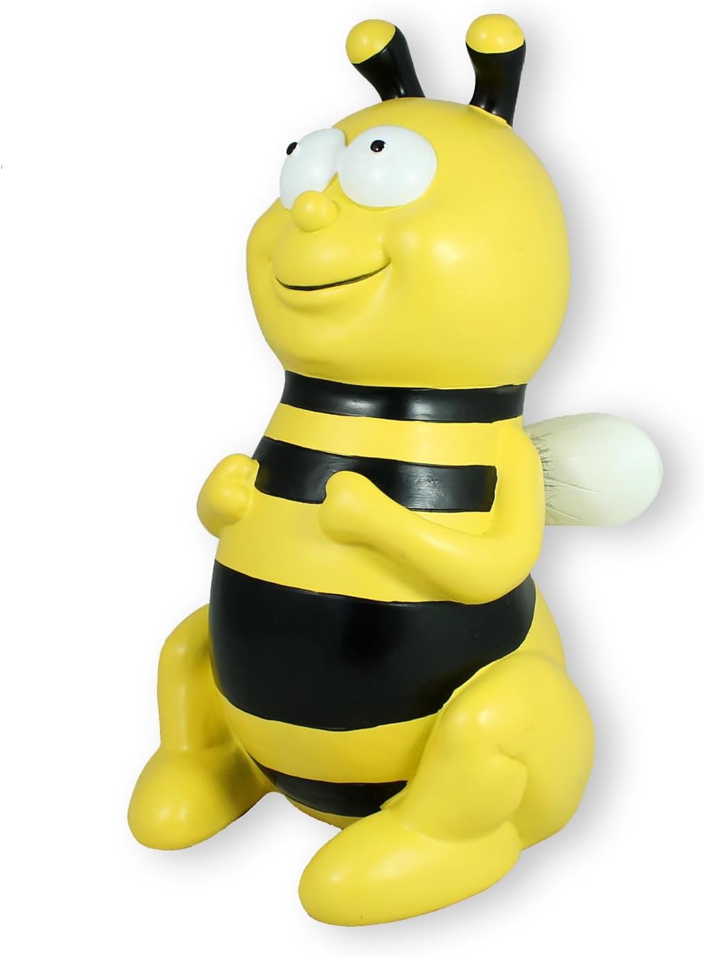 colourliving Gartenstecker Biene gross Bienen Deko Figuren Gartenfigur Bienen Dekoration handbemalt