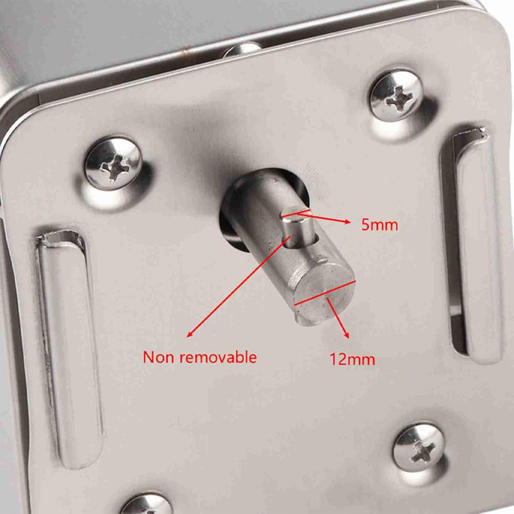 Zerodis Grillspiess Set, 50-70KGF Outdoor Rotisserie Kit Edelstahl BBQ Rotisserie Motor Elektro Roas