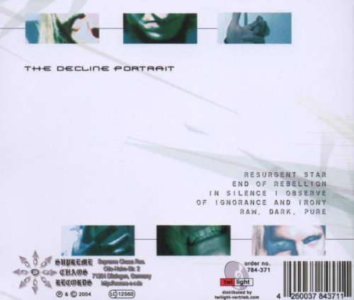 The Decline Portrait, Audio-CD