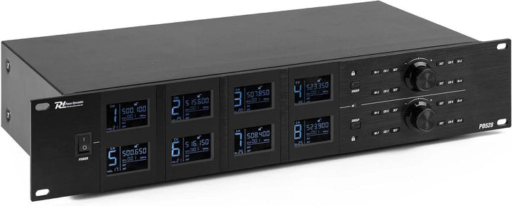 Power Dynamics PD528 UHF Funkmikrofonsystem mit 8 Mikrofonen