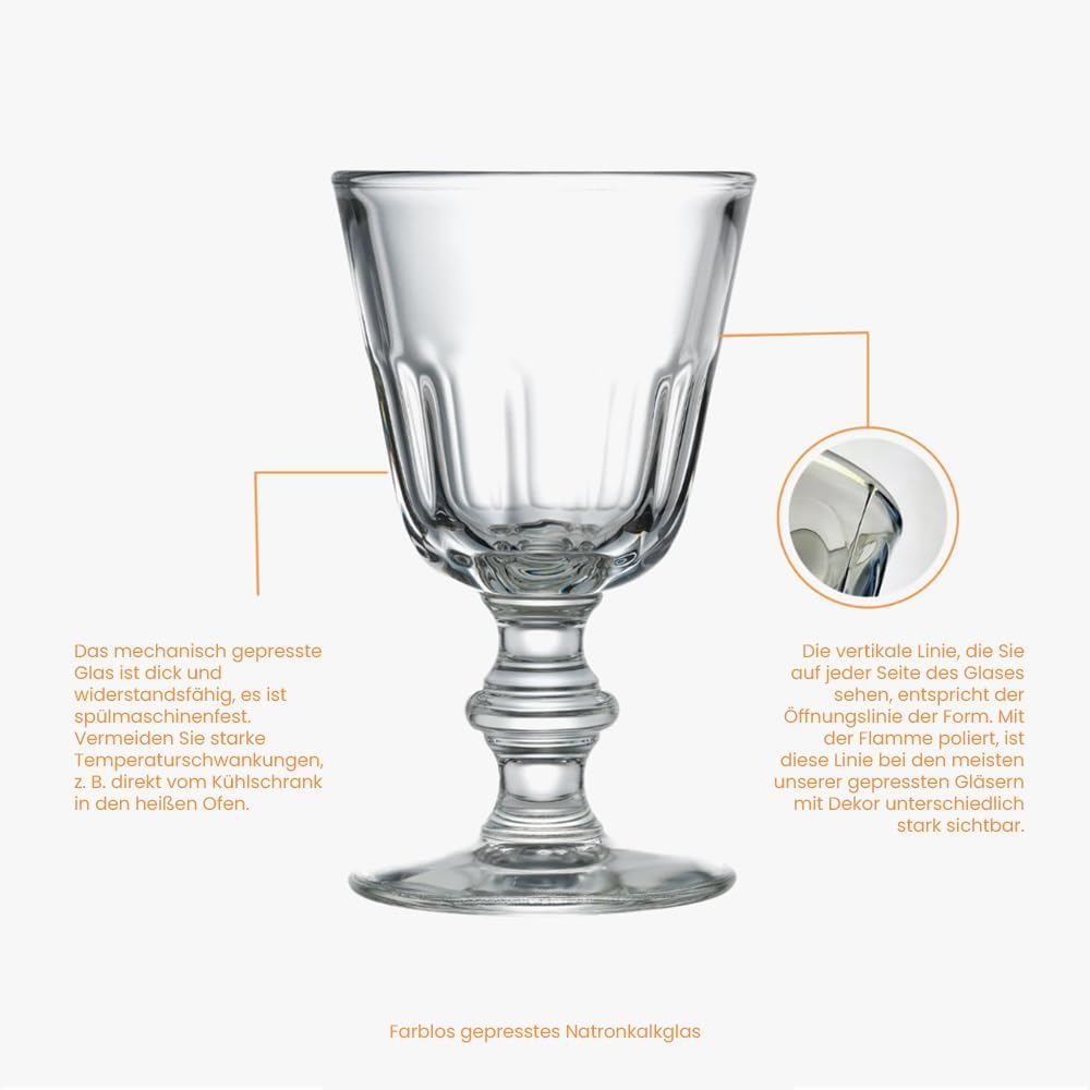 La Rochere Perigord Weinglas, 19 cl, 14 cm