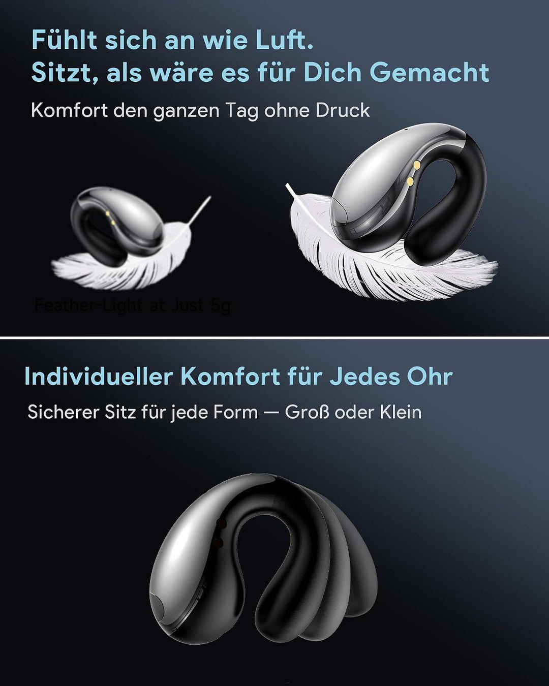 Boytond Ki Übersetzer Kopfhörer, Ki Kopfhörer Übersetzer Echtzeit als Mobiler Übersetzungskopfhörer