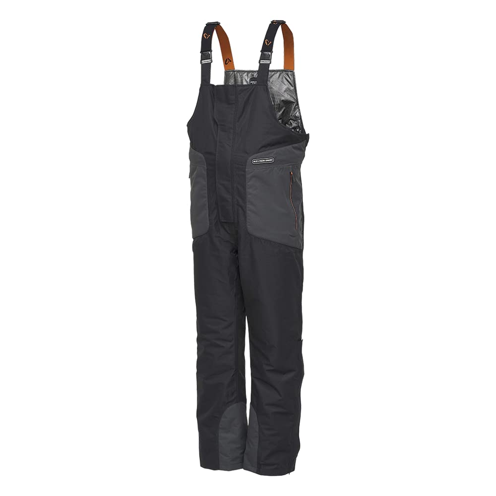 Savage Gear Thermo Bib and Brace Winterhose M-XL Angeln Outdoor, L