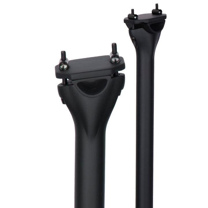 QIKU Carbon Fahrrad Sattelstützen MTB Sattelstütze/Rennrad Sattelstütze 27.2/31.6 * 350/400MM 27.2×3